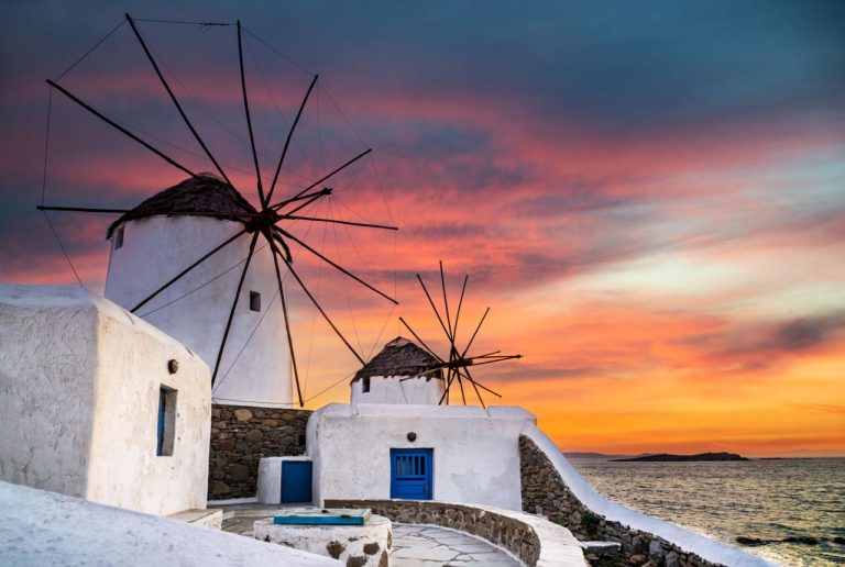Mykonos Windmills – The Iconic Landmark of the Greek Islands