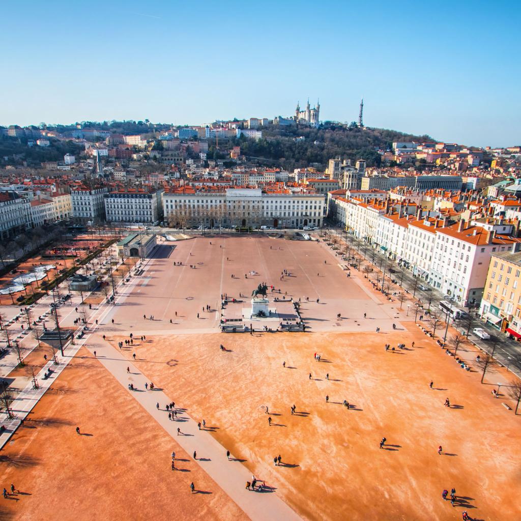 Place Bellecour – The Grand Central Square of Lyon