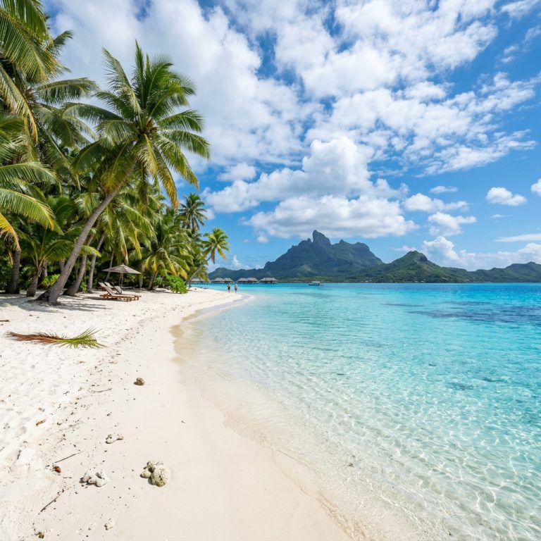 Maldives Beach – A Tropical Paradise of Crystal-Clear Waters and White Sand