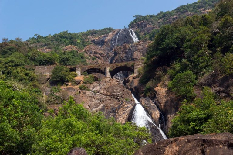 Dudhsagar Falls – India’s Spectacular Four-Tier Waterfall Hidden in the Western Ghats