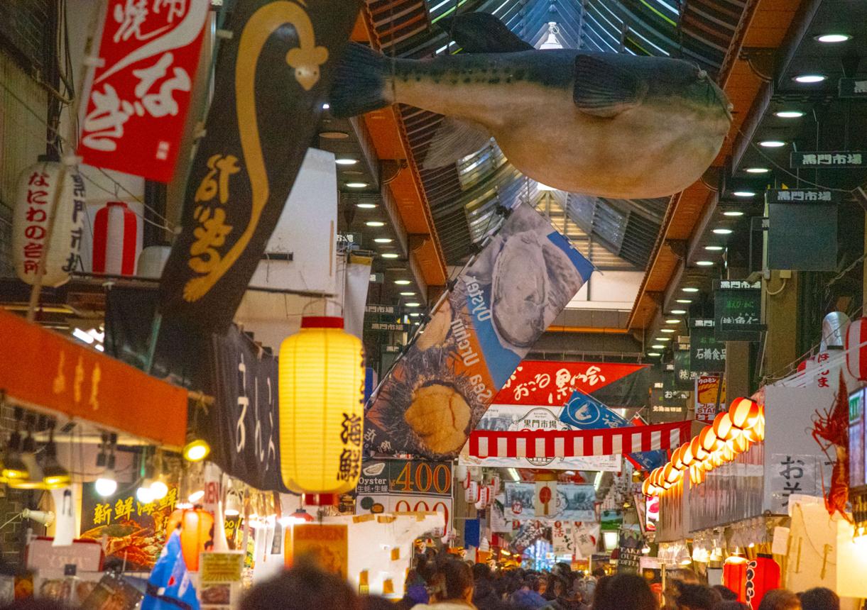 Kuromon Market – Osaka’s Legendary Food Market