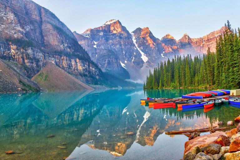 Moraine Lake – The Sapphire Wonder Hidden Among Canada’s Most Spectacular Mountain Peaks