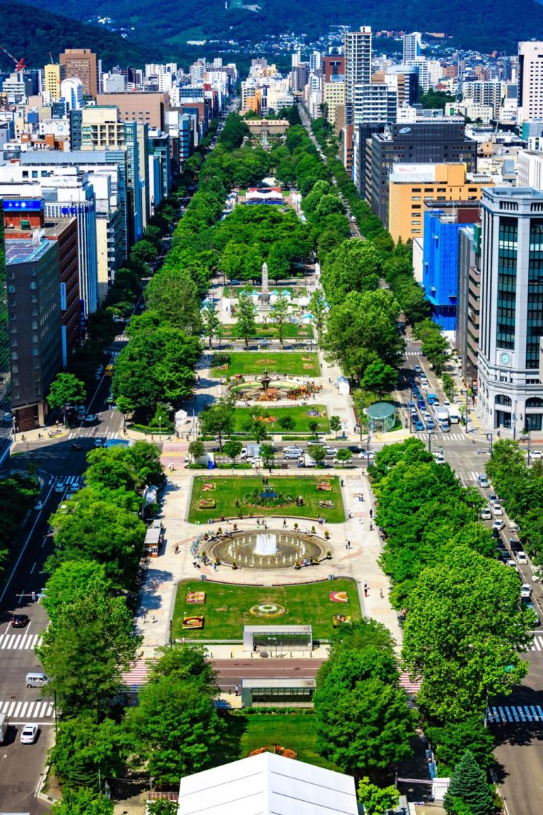 Odori Park – Sapporo’s Green City Boulevard