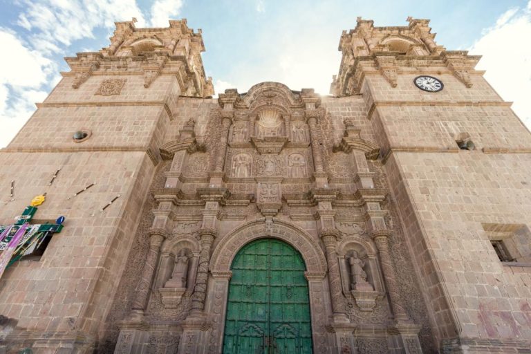 Puno Cathedral – Peru's Baroque Masterpiece Overlooking Lake Titicaca