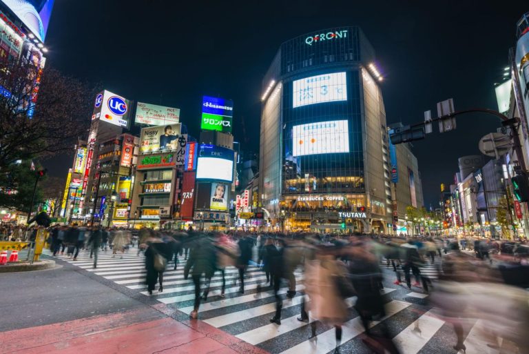 Shibuya Crossing – Tokyo’s Electrifying Urban Stage of Neon Lights, Endless Crowds, Global Pop Culture, and the World’s Most Famous Intersection