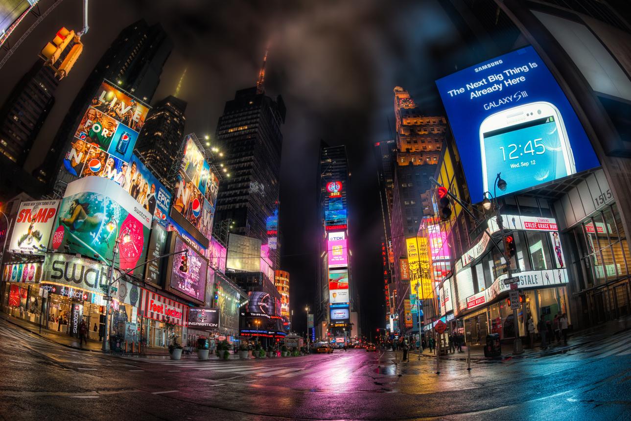 Times Square at Night – Experience the Electric Heartbeat of New York City