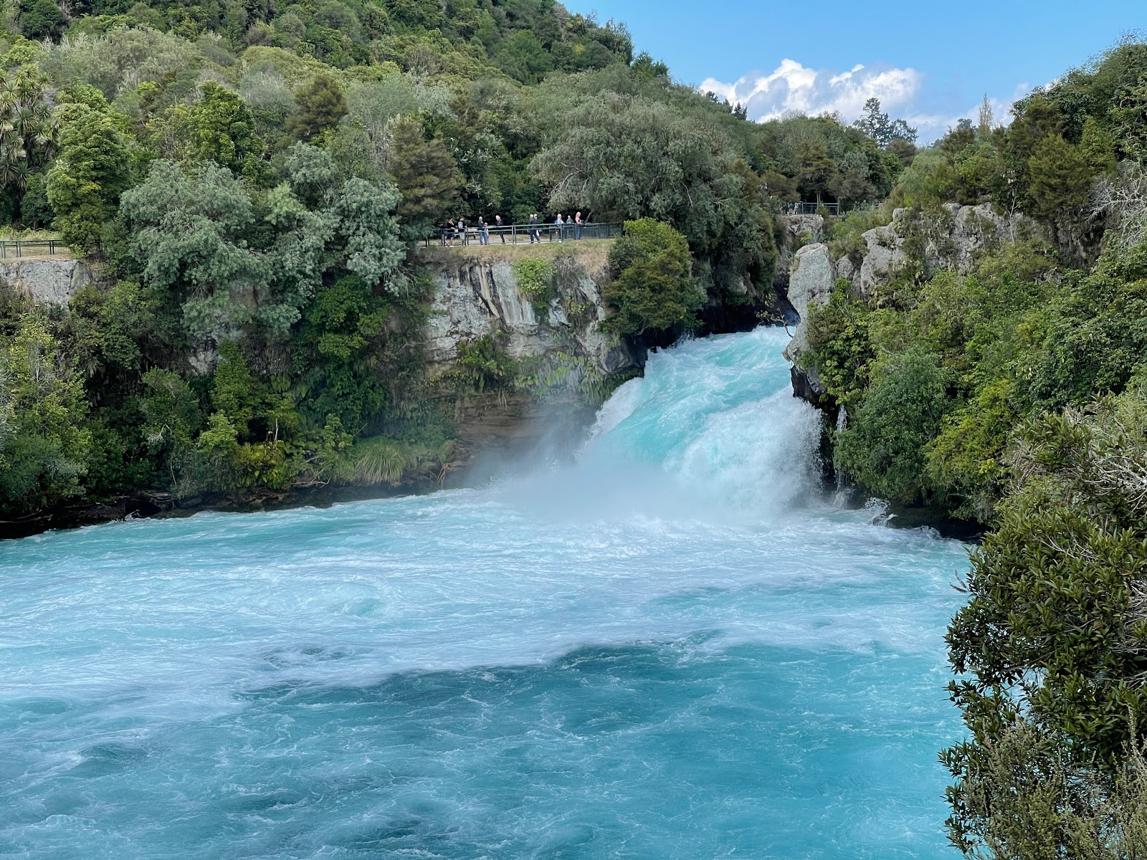 Huka Falls: Discover New Zealand’s Most Powerful Waterfall