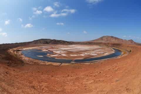 Pedra de Lume Salt Crater: Float in the Historic Volcanic Salt Lake of Cape Verde