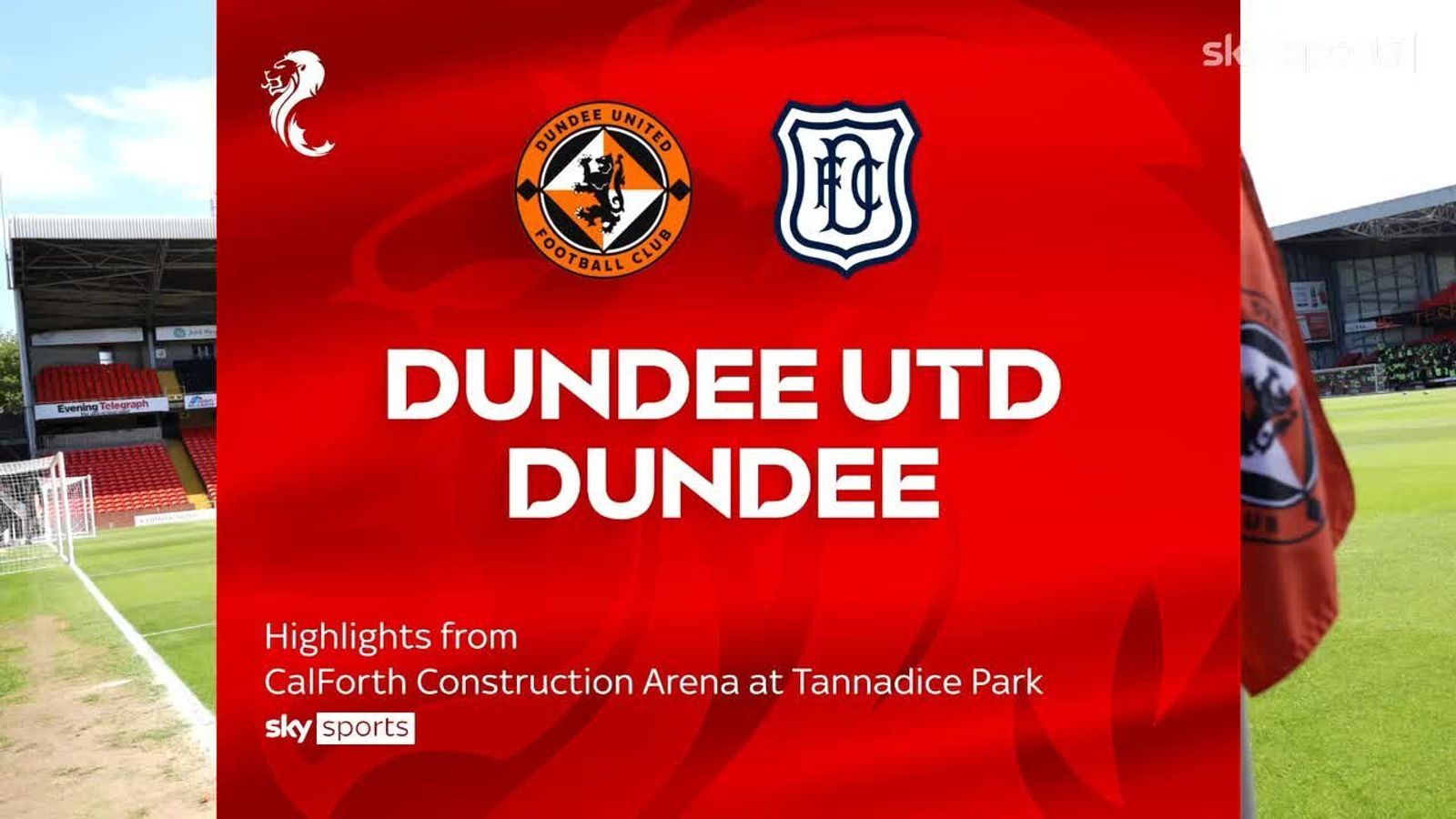 Dundee Claim Derby Bragging Rights with Victory over Winless Dundee United
