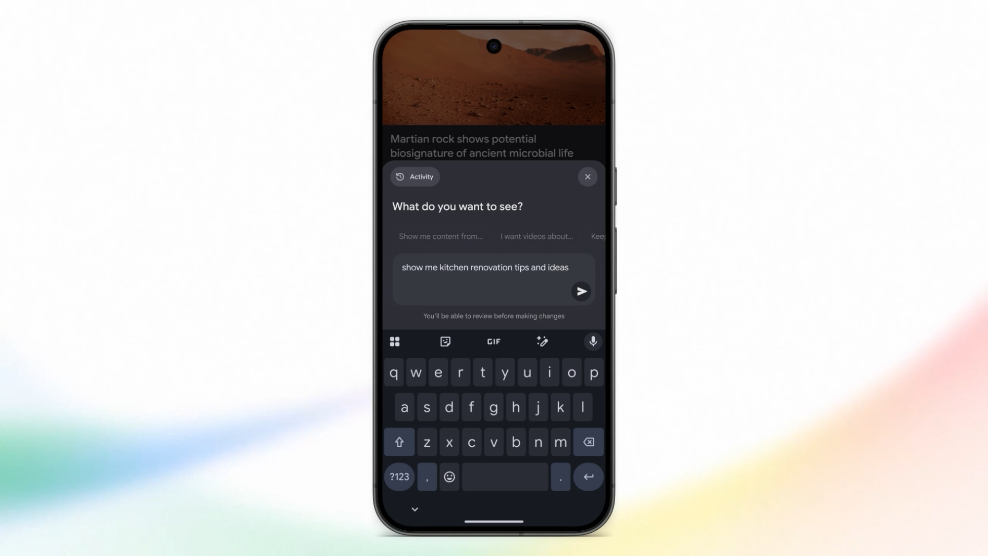 Google Introduces Natural Language Commands for Customizing Your Discovery Feed