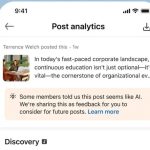 LinkedIn Says Its AI Slop Button Is Working