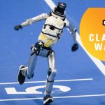Robot Olympics Runner Bravely Sprints Headfirst into Wall, Collapses in Shower of Sparks